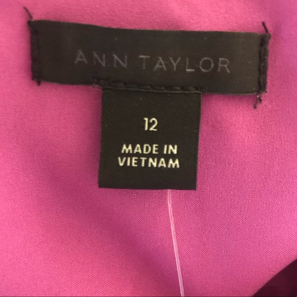 Ann Taylor Sleeveless Flare Hem Dress - Picture 7 of 9